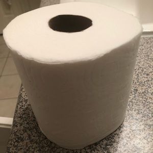Brand New unsealed Toilet Paper Roll Single One Ply!!